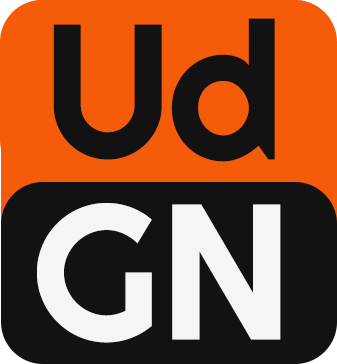 Udaign logo for Light Backgrounds